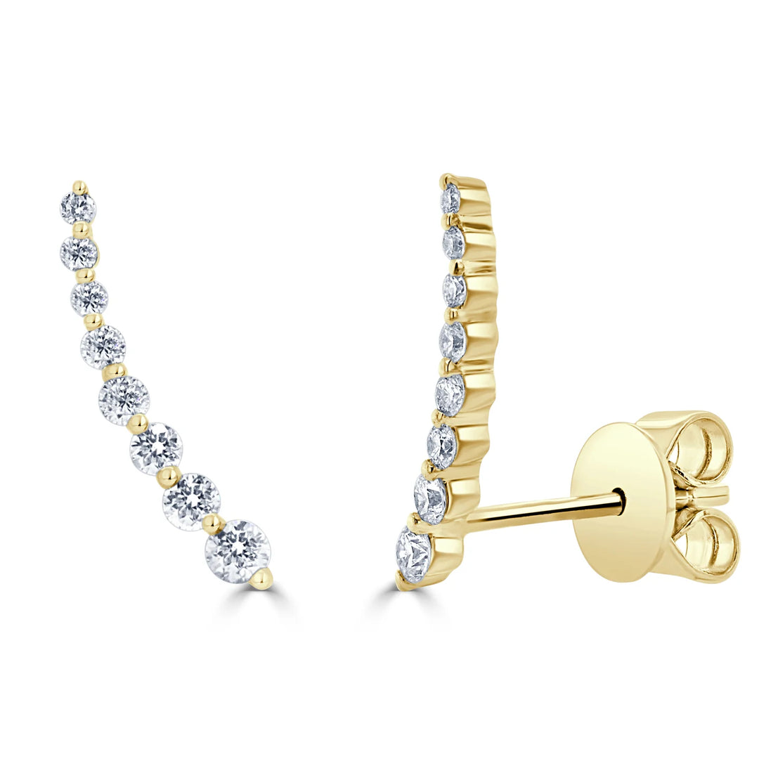 Climber Diamond Earrings