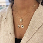 Load image into Gallery viewer, Emerald &amp; Diamond Necklace
