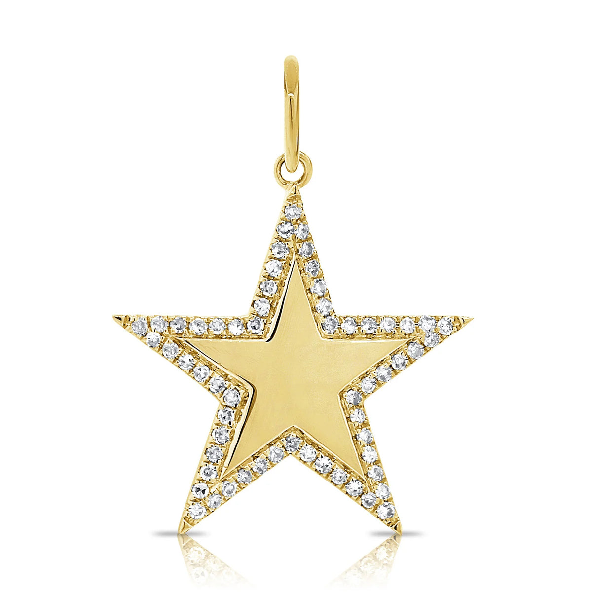 Kim diamond star charm