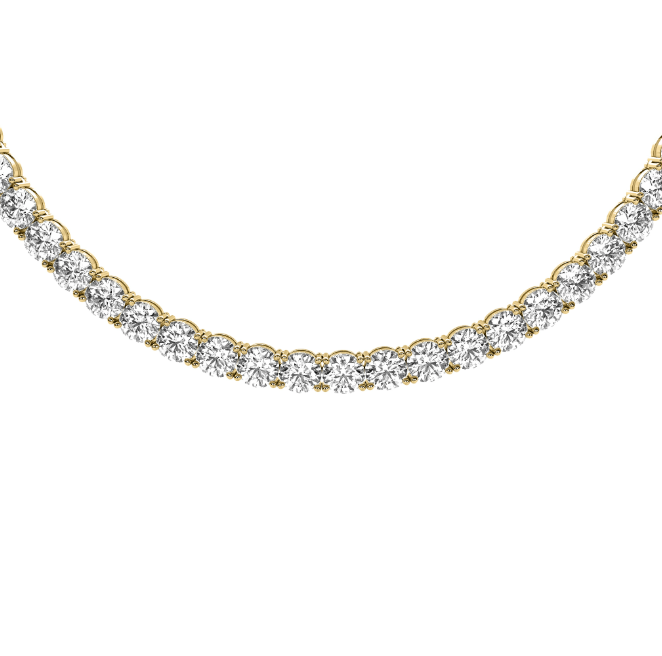 Lab Grown Diamond Tennis Necklace