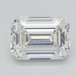 Load image into Gallery viewer, Emerald Cut Lab Grown Diamond Four Prong Basket Studs
