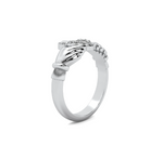 Load image into Gallery viewer, Diamond Claddagh Ring
