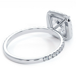Load image into Gallery viewer, Cushion Cut Squarish Halo Semi Mount
