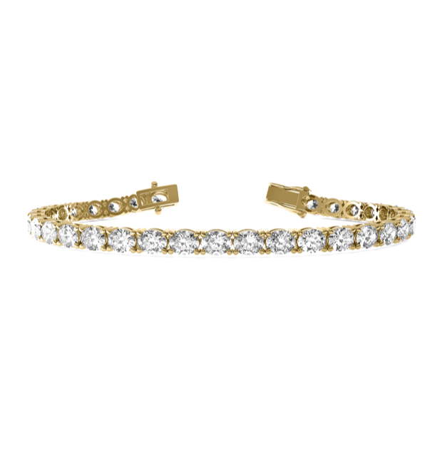 Miami east west oval tennis bracelet