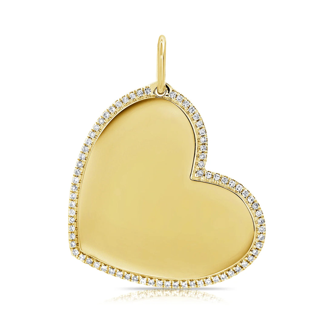 Iconic Diamond Heart Charm
