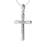 Load image into Gallery viewer, Sofi Diamond Cross Pendant
