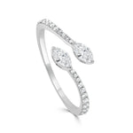 Load image into Gallery viewer, Mimi Marquise Diamond Bypass Ring
