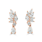 Load image into Gallery viewer, Lotus Diamond Earrings
