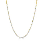 Load image into Gallery viewer, Katie Pear Shape Diamond Tennis Necklace
