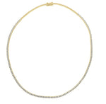 Load image into Gallery viewer, Stacking Diamond Tennis Necklace
