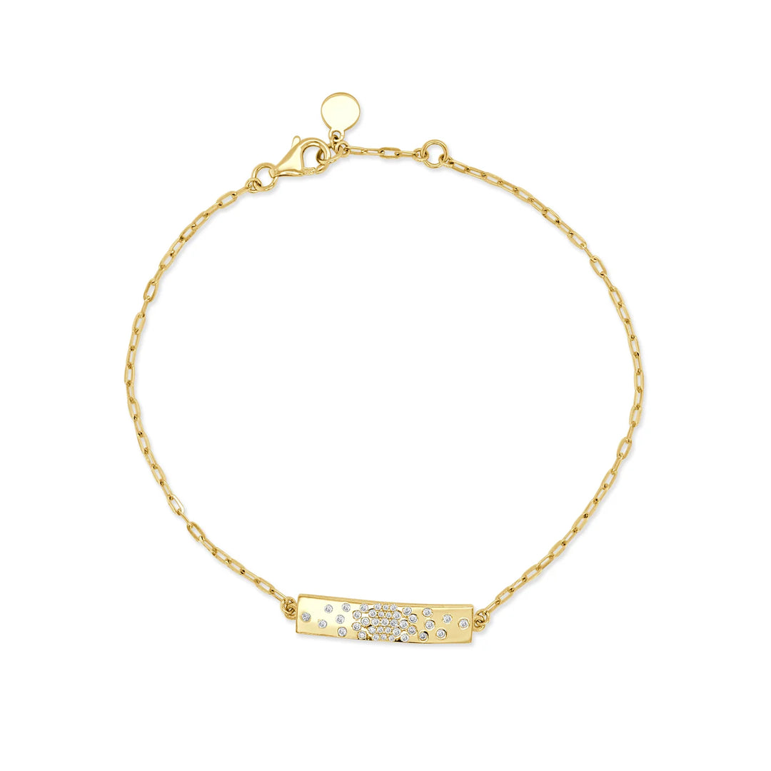 Diamond Sprinkle Candy Bar Bracelet