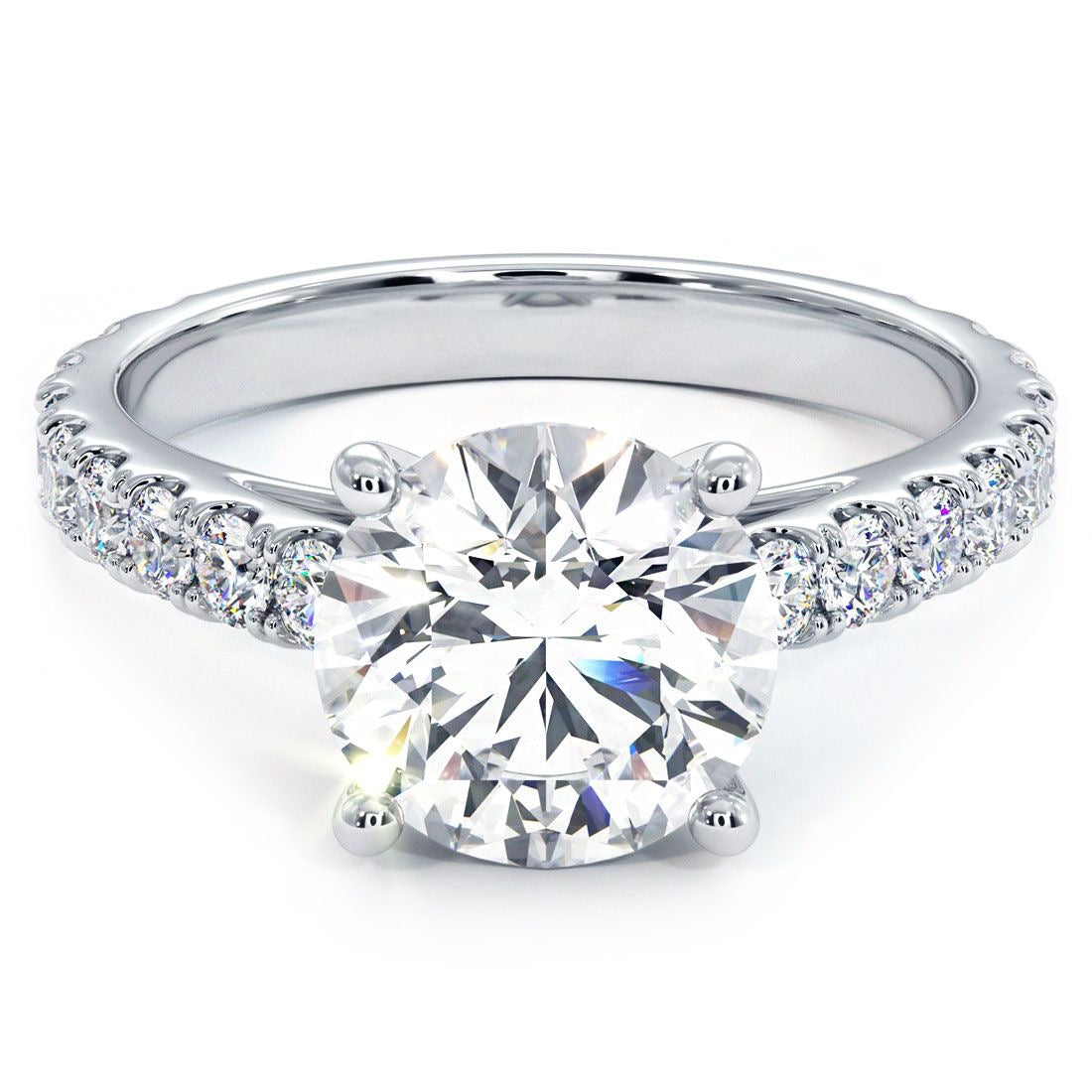 Cathedral micropave semi mount