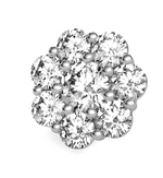 Load image into Gallery viewer, Lab Grown Diamond Cluster Earrings
