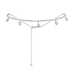 Load image into Gallery viewer, Athena Dangle Diamond Choker Necklace
