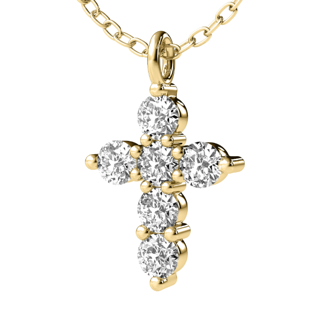 Diamond Cross Pendant