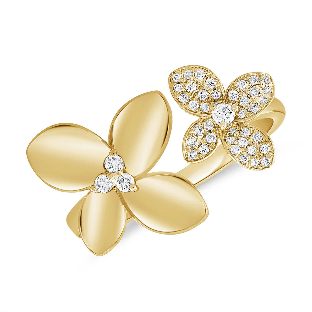 Venus Flower Diamond Ring