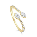 Load image into Gallery viewer, Mimi Marquise Diamond Bypass Ring

