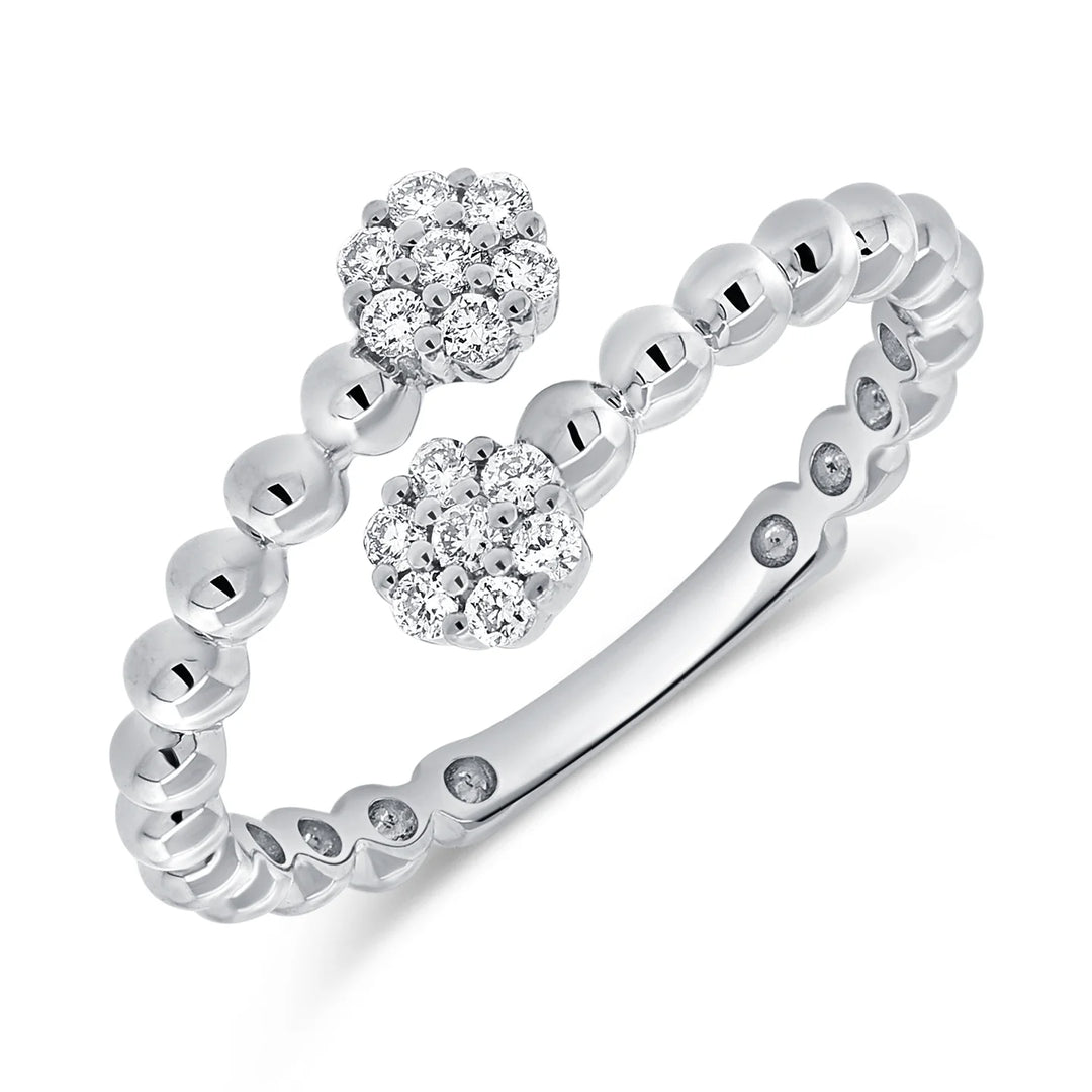 Florence Diamond Bypass Ring