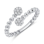 Load image into Gallery viewer, Florence Diamond Bypass Ring
