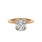 Load image into Gallery viewer, Circle Halo Diamond Semi Mount
