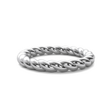 Load image into Gallery viewer, Rope Design Stackable Ring
