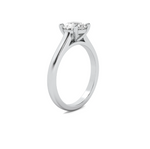 Load image into Gallery viewer, Cathedral 4 Prong Round Solitaire Semi Mount
