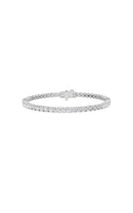 Load image into Gallery viewer, 7CTW Round Shaped Lab Grown Diamond (F/VS) Tennis Bracelet in 14K Gold
