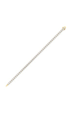 Load image into Gallery viewer, 10CTW Round Shaped Lab Grown Diamond (F/VS) Tennis Bracelet in 14K Gold
