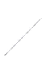 Load image into Gallery viewer, 11CTW Oval Shaped Lab Grown Diamond (F/VS) Bracelet in 14K Gold
