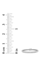 Load image into Gallery viewer, 9CTW Oval Shaped Lab Grown Diamond (G/VS) East West Line Bracelet in 14K Gold
