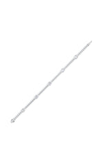 Load image into Gallery viewer, 6CTW Pear Shaped Lab Grown Diamond (F/VS) East West Station Bracelet in 14K Gold
