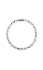 Load image into Gallery viewer, 7CTW Pear Shaped Lab Grown Diamond (F/VS) Fancy Line Bracelet in 14K Gold
