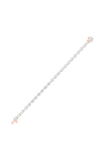 Load image into Gallery viewer, 8CTW Pear Shaped Lab Grown Diamond (F/VS) East West Bracelet in 14K Gold
