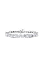 Load image into Gallery viewer, 13CTW Marquise Shaped Lab Grown Diamond (F/VS) Fancy Bracelet in 14K Gold
