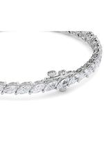 Load image into Gallery viewer, 13.5CTW Marquise Shaped Lab Grown Diamond (F/VS) Bracelet in 14K Gold
