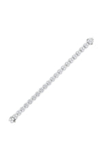 Load image into Gallery viewer, 13CTW Round Shaped Lab Grown Diamond (F/VS) Cluster Bracelet in 14K Gold
