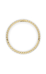 Load image into Gallery viewer, 8CTW Round Shaped Lab Grown Diamond (F/VS) Bracelet in 14K Gold
