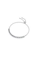 Load image into Gallery viewer, 2.5CTW Round Shaped Lab Grown Diamond (F/VS) Bolo Bracelet in 14K Gold
