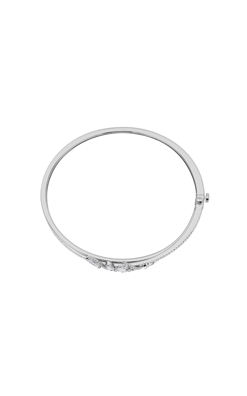 2CTW Marquise Shaped Lab Grown Diamond (F/VS) Bracelet in 14K Gold