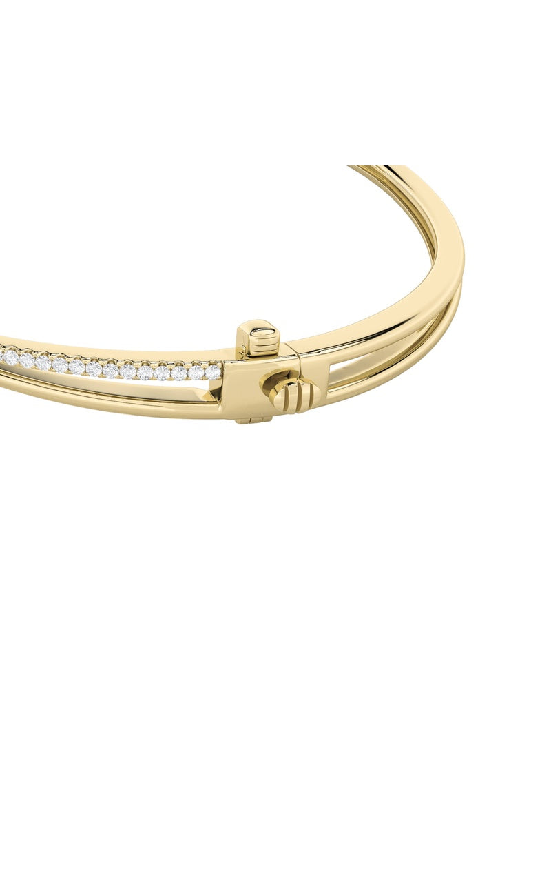 2CTW Marquise Shaped Lab Grown Diamond (F/VS) Bracelet in 14K Gold