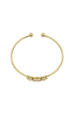 Load image into Gallery viewer, 1.5CTW Pear Shaped Lab Grown Diamond (F/VS) Fancy Flower Bangle Bracelet in 14K Gold
