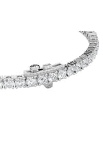 Load image into Gallery viewer, 5CTW Round Shaped Lab Grown Diamond (F/VS) Bracelet in 14K White Gold
