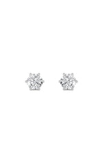 Load image into Gallery viewer, 2CTW Round Shaped Lab Grown Diamond (F/VS) Tulip Head Stud Earrings in 14K Gold
