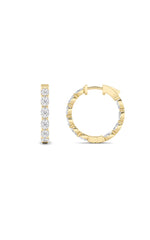 Load image into Gallery viewer, 4CTW Oval Shaped Lab Grown Diamond (F/VS) Earring in 14K White Gold
