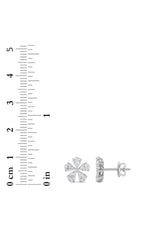 Load image into Gallery viewer, 2.5CTW Pear Shaped Lab Grown Diamond (F/VS) Floral Earrings in 14K Gold
