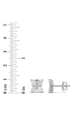 Load image into Gallery viewer, 2CTW Marquise Shaped Lab Grown Diamond (F/VS) Flower Earrings in 14K Gold
