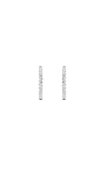 Load image into Gallery viewer, 7CTW Round Shaped Lab Grown Diamond (F/VS) Inside out Hoop Earrings in 14K Gold
