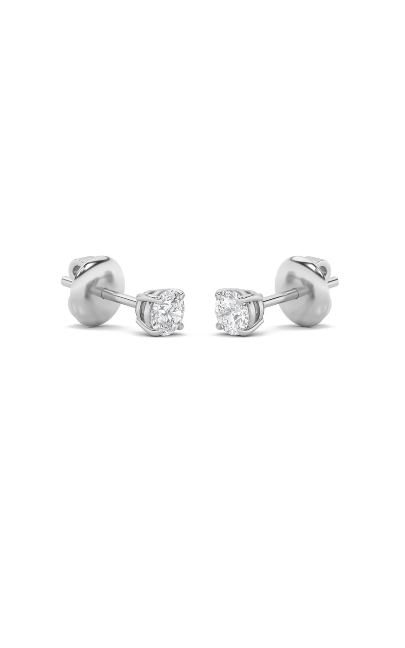 Vs) earring in silver