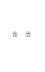 Load image into Gallery viewer, 0CTW Round Shaped Lab Grown Diamond (G/VS) Earring in Silver
