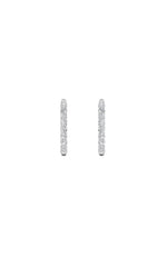 Load image into Gallery viewer, 7CTW Round Shaped Lab Grown Diamond (F/VS) Inside Out Hoop Earrings in 14K Gold
